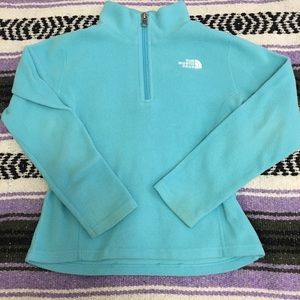 Girls The North Face fleece pullover